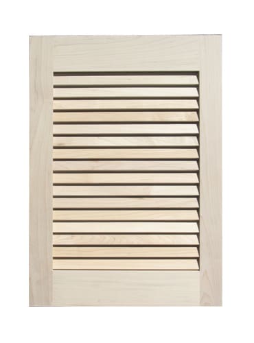 American Pride 9606W1AR1 White Liberty Liberty 16 x 22 Single Door Medicine Cabinet with Unfinished Louvered Door 9606W1AR1