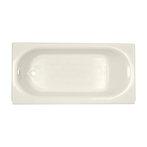 American Standard Luxury Ledge 5 Ft. Left-Hand Drain Bathtub in Linen
