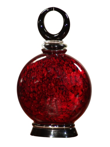 Dale Tiffany AG500345 Red Transitional Alton Perfume Bottle