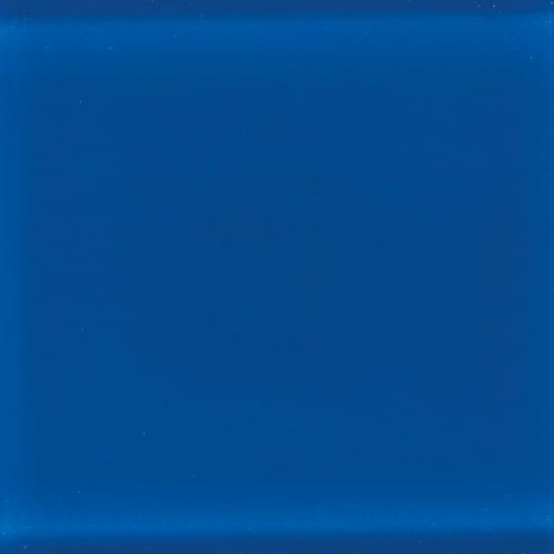 Daltile Glass Reflections 1 in. x 6 in. Stratosphere Blue Glass Liner Wall Tile GR14161P