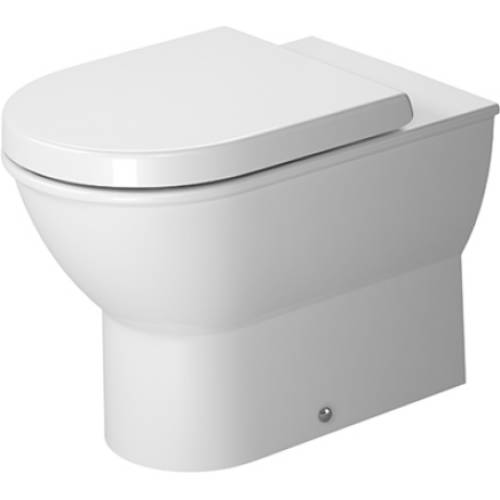 Duravit 2139090000 White Alpine Darling New Darling New Floor Standing Toilet Bowl Only with Vertical or Horizontal Rough In 213909