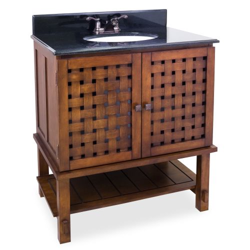 Lyn Design VAN055 Bath Elements Vanity with Preassembled Top and Bowl