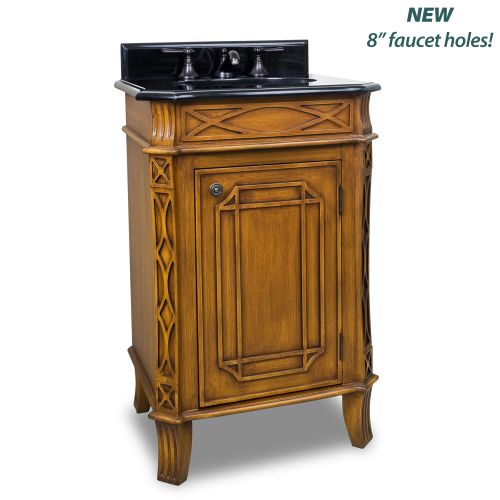 Elements Hamilton Toffee Vanity with Preassembled Top and Bowl