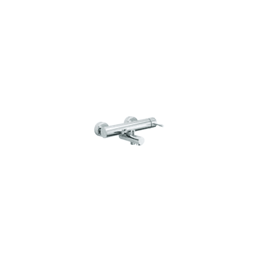  Fima by Nameeks S3224/1SN Brushed Nickel Spillo Wall Mounted Tub Mixer Without Hand Shower Set from the Spillo Series S3224/1 