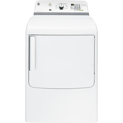 GE GTDP740EDWW White 7.8 Cu. Ft. Capacity Electric Dryer with