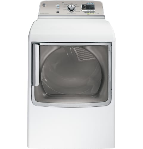 GE GTDS850EDWS White 7.8 Cu. Ft. Capacity Electric Dryer With
