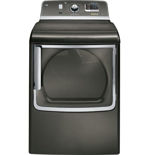 GE GTDS855EDMC Metallic Carbon 7.8 Cu. Ft. Capacity Electric Dryer