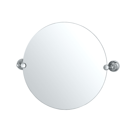Gatco 4329R Tiara Chrome Tilting Round Mirror