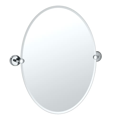 Gatco 5159 Hotel Vogue Chrome Tilting Oval Mirror