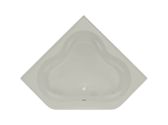 KOHLER Tercet 5 ft. Whirlpool Tub in Ice Grey 1160-FH-95