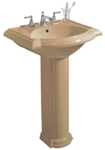 Kohler Devonshire Pedestal Sink K2286-1-7 Black