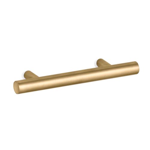 Kohler K-14485-BGD Purist 3 Drawer Pull, Vibrant Moderne Brushed Gold