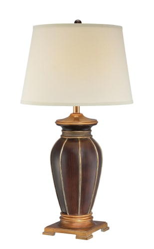 Lite Source LS-21835 Donier Dark Brown Table Lamp