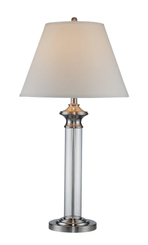 Lite Source Zelda Table Lamp in Polished Steel