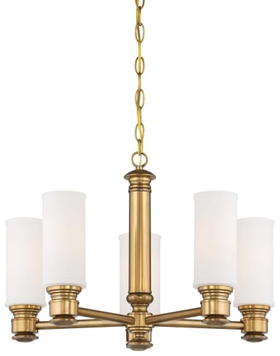 Minka Lavery 4175-249 Harbour Point Single Tier Chandelier in Liberty Gold