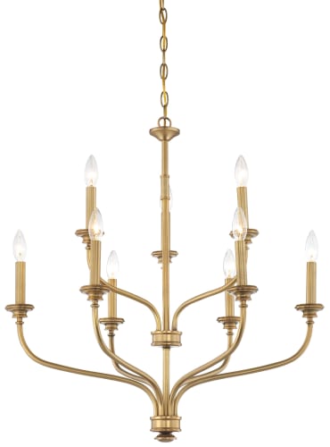 Minka Lavery 4179-249 Harbour Point Two Tier Chandelier in Liberty Gold