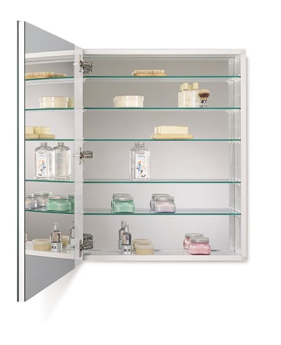 NuTone 52WH304DPX White / Beveled Mirror Metro Oversize Deluxe Metro Oversize Deluxe Frameless Medicine Cabinet 52WH304DPX