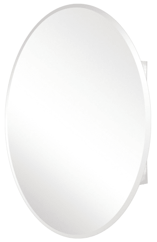 Pegasus SP4583 Mirrored Oval Beveled Mirror Medicine Cabinet SP4583