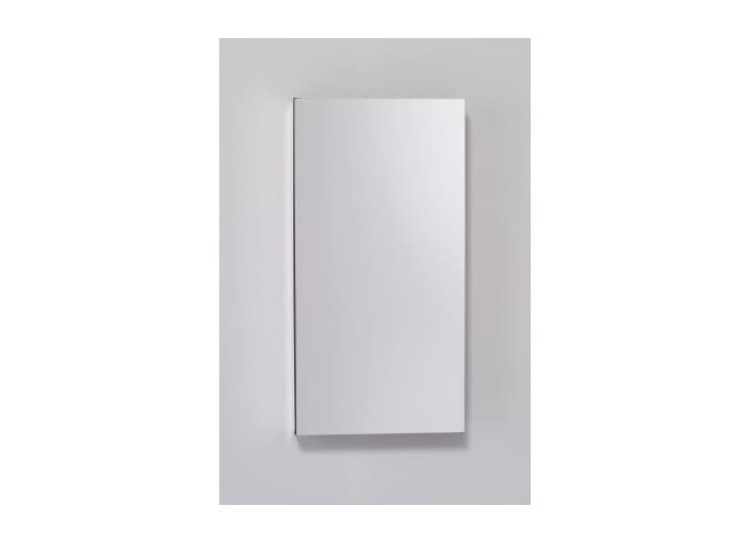 Robern MT16D6FPN M Series Cabinet Flat Plain Mirror Cabinet, Plain Edge