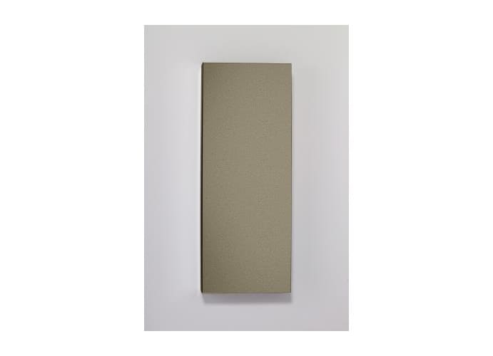 Robern MP16D4F17N Hammered Platinum Glass M Series 40 x 15 Single Door Reversible Handing Cabinet from the M Series MP16D4FN
