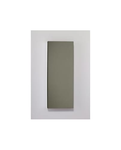 Robern MP16D4F13N Satin Gray Glass M Series 40 x 15 Single Door Reversible Handing Cabinet from the M Series MP16D4FN