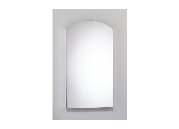 Robern MP24D8APLE Plain M Series 23 1/4 Single Door Mirrored Medicine Cabinet with Arched Top MP24D8APLE