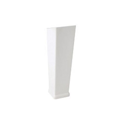 Rohl 1841-00 White Allia Allia Novecento Pedestal Only for use with the Novecento 1151 and 1153 Bathroom Sinks 1841