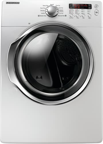 Samsung DV330AEW White 7.3 Cu. Ft. Capacity Front Load Electric Dryer