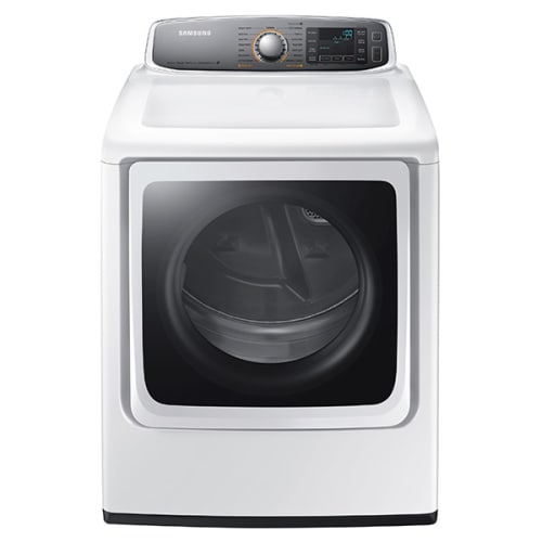 Samsung DV56H9000GW White 9000 9.5 Cu. Ft. Capacity Gas Front Load