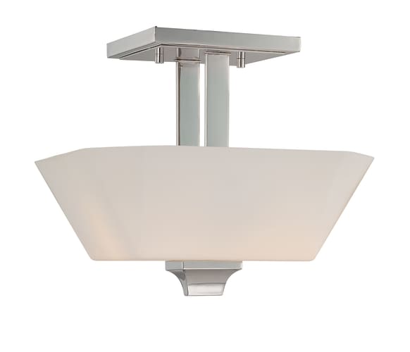 Savoy House 6-7051-2-109 Rahway Semi Flush Mount in Polished Nickel