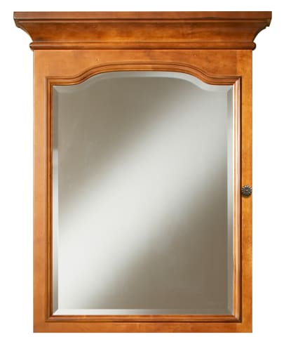 Sunny Wood CB2836M Medium Maple Cambrian 28 Single Door Medicine Cabinet from the Cambrian Collection CB2836M