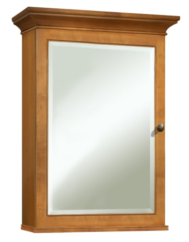 SunnyWood HS2636M Halston Single Mirror Door Medicine Cabinet