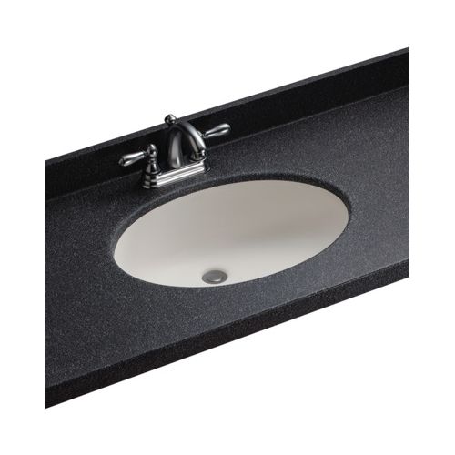 Swanstone UL6913-6PK046 Almond Galaxy Vanity Bowls Wide Oval Bathroom Sink Undermount 6 Pack 19 UL6913-6PK