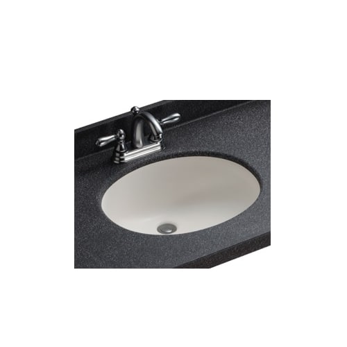 Swanstone UL-6613-6PK010 White Vanity Bowls Wide Oval Bathroom Sink Undermount 6 Pack 16 UL-6613-6PK