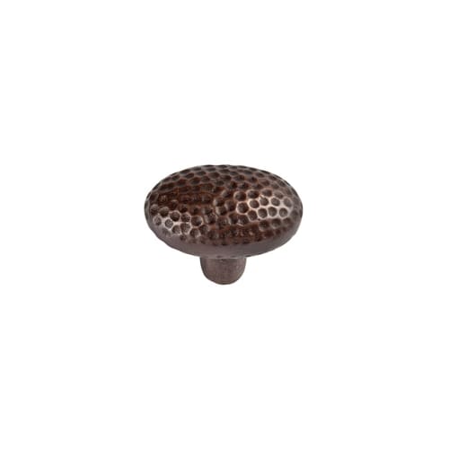 The Copper Factory CF104AN Small Oval Knob, Antique Copper