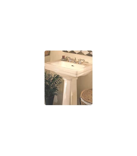 TOTO LPT532.4N#11 Promenade Pedestal Lavatory with 4 Centers, Colonial White