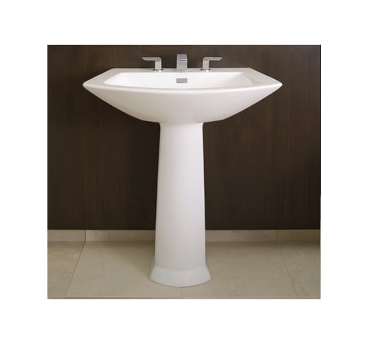 Toto LT962.401 Cotton Soiree Lavatory Only with 4 Faucet Centers LT962.4