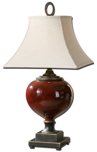 Uttermost 26855 Anka Dark Bronze Table Lamp