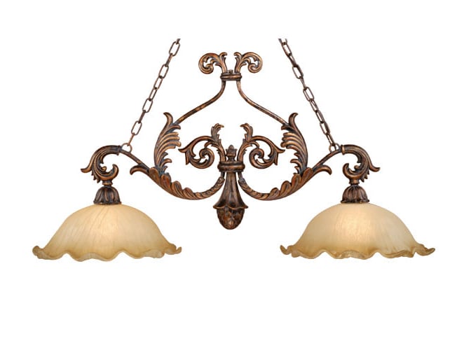Vaxcel Lighting MT-PDD410AR Aged Bronze Monte Carlo Tuscan Two Light