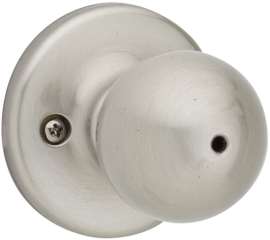 UPC 042049361001 product image for Kwikset 300P-15 Satin Nickel Privacy Security Series Polo Privacy Door Knobset | upcitemdb.com