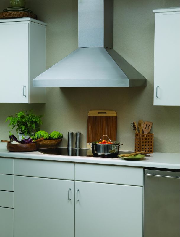 Vent-A-Hood PDH14-142 300 CFM 42 Euro-Style Wall Mounted Range Hood with a Sing