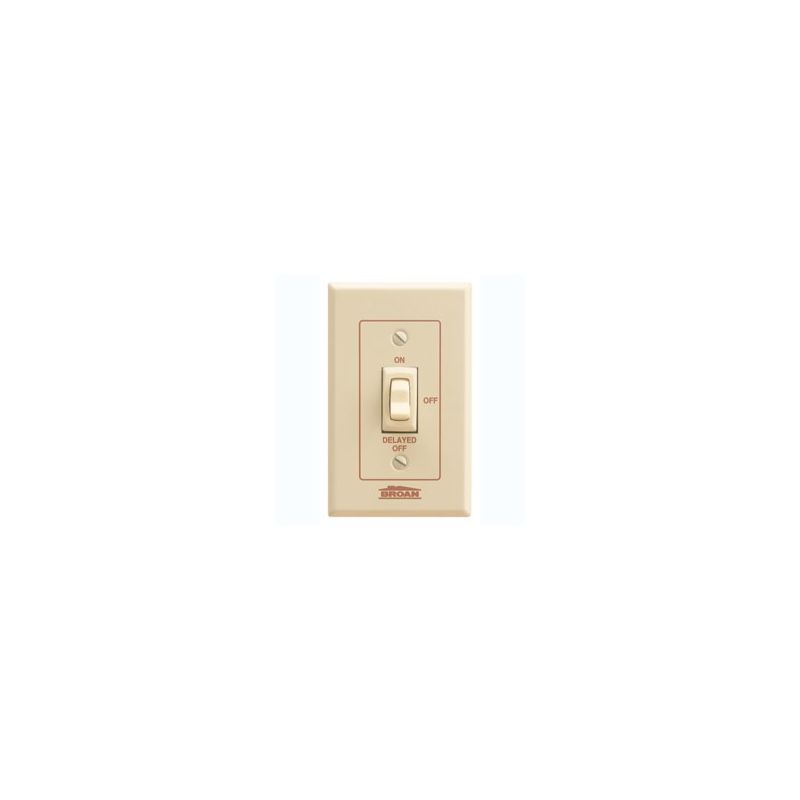 Broan 65W 3-Function Switch Polished Brass with White Switches